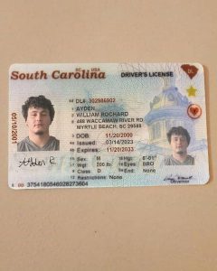 SC Driver's License Address Online