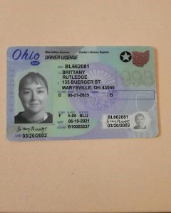 Ohio License Over 18